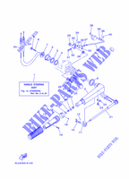 DIRECTION pour Yamaha 25N Manual Starter, Tilller Handle, Manual Tilt, Pre-Mixing, Shaft 20