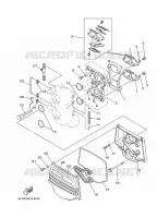 ADMISSION pour Yamaha 25N Manual Starter, Tiller Handle, Manual Tilt, Pre-Mixing, Shaft 20