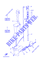 KIT DE REPARATION 2 pour Yamaha 25N Manual Starter, Tiller Handle, Manual Tilt, Pre-Mixing, Shaft 20