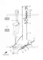 KIT DE REPARATION 2 pour Yamaha 25N 2 Stroke, 3 Cylinder de 2007