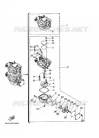 CARBURATEUR pour Yamaha 25N 2 Stroke, 3 Cylinder de 2007