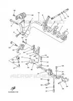 COMMANDE D'ACCELERATEUR 1 pour Yamaha 25N 2 Stroke, 3 Cylinder de 2007