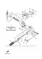 DIRECTION pour Yamaha 25N 2 Stroke, 3 Cylinder de 2007