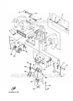 SUPPORT 2 pour Yamaha 25N 2 Stroke, 3 Cylinder de 2007