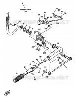 DIRECTION pour Yamaha 25N 2 Stroke, 3 Cylinder de 1994