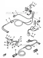 PIÈCES OPTIONNELLES 2 pour Yamaha 25N 2 Stroke, 3 Cylinder de 1994