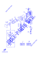 KIT DE REPARATION 1 pour Yamaha 25V 2 Stroke, Manual Starter de 2001
