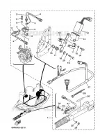 PIÈCES OPTIONNELLES pour Yamaha 30H Manual Starter, Tiller Handle, Manual Tilt, Pre-Mixing, Shaft 15