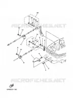 COMMANDE D'ACCELERATEUR 2 pour Yamaha 30H Electric Starter, Tiller & Remote Control, Manual Tilt, Pre-Mixing, Shaft 15
