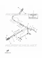 DIRECTION pour Yamaha 30H Electric Starter, Tiller & Remote Control, Manual Tilt, Pre-Mixing, Shaft 15