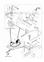 PIÈCES OPTIONNELLES pour Yamaha 30H Manual & Electric Steering, Tiller & Remote Control, Manual Tilt, Pre-Mixing, Shaft 15