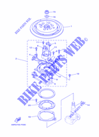 GENERATEUR pour Yamaha E25B Enduro, Manual Starter, Tilller Handle, Manual Tilt, Shaft 20
