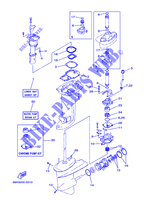 KIT DE REPARATION 2 pour Yamaha E25B Enduro, Manual Starter, Tilller Handle, Manual Tilt, Shaft 20