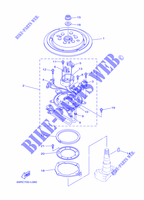 GENERATEUR pour Yamaha E25B Enduro, Manual Starter, Tilller Handle, Manual Tilt, Pre-Mixing, Shaft 20