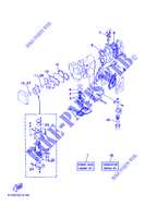 KIT DE REPARATION 1 pour Yamaha E25B Enduro, Manual Starter, Tilller Handle, Manual Tilt, Pre-Mixing, Shaft 20