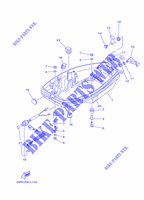 CARENAGE INFERIEUR pour Yamaha E25B Enduro, Manual Starter, Tilller Handle, Manual Tilt, Pre-Mixing, Shaft 20