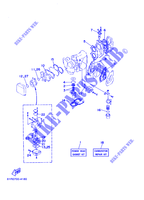 KIT DE REPARATION 1 pour Yamaha E25B Enduro, Manual Starter, Tilller Handle, Manual Trim & Tilt, Pre-Mixing, Shaft 20