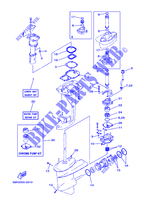 KIT DE REPARATION 2 pour Yamaha E25B Enduro, Manual Starter, Tilller Handle, Manual Tilt, Pre-Mixing, Shaft 20