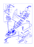 PIÈCES OPTIONNELLES pour Yamaha E25B Manual Starter, Tiller Handle, Manutl Tilt, Pre-Mixing Fuel and oil de 2008