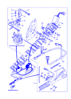 PIÈCES OPTIONNELLES pour Yamaha E25B Manual Starter, Tiller Handle, Manutl Tilt, Pre-Mixing Fuel and oil de 2008
