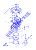 GENERATEUR pour Yamaha E25B Enduro, Manual Starter, Tilller Handle, Manual Tilt, Pre-Mixing de 2007