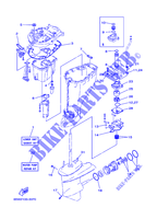 KIT DE REPARATION 3 pour Yamaha F20A Electric or Manual Starter, Remote Control or Tiller Handle, Manual Tilt or Power Trim & Tilt de 2006