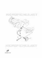 PIECES ELECTRIQUE 5 pour Yamaha F20L Manual Starter, Tiller Handle, Manual Tilt, Shaft 20