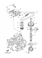 POMPE A HUILE pour Yamaha F20B Electric Starter, Remote Control, Power Tilt, Shaft 15