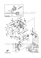 PIECES ELECTRIQUE 4 pour Yamaha F20M Manual Starter, Remote Control, Power Tilt, Shaft 15