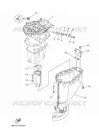 FOURREAU   FUT pour Yamaha F20D Electric start, Remote Control, Power Trim & Tilt, Shaft 20
