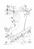 CARBURATEUR pour Yamaha F20D Electric start, Remote Control, Power Trim & Tilt, Shaft 20
