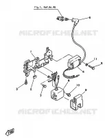 PIECES ELECTRIQUE pour Yamaha 4A 2 Stroke de 1987