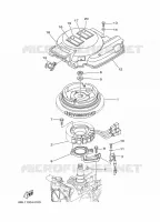 ALLUMAGE pour Yamaha F20D Electric Starter, Remote Control, Power Trim & Tilt, Shaft 20