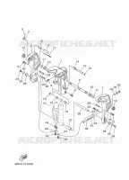 ARAIGNEE pour Yamaha F20D Electric Starter, Remote Control, Power Trim & Tilt, Shaft 20