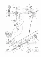 CARBURATEUR pour Yamaha F20D Electric Starter, Remote Control, Power Trim & Tilt, Shaft 20