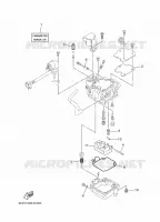 KIT DE REPARATION 2 pour Yamaha F20D Electric Starter, Remote Control, Power Trim & Tilt, Shaft 20