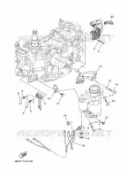 PARTIE ELECTRIQUE 3 pour Yamaha F20D Electric Starter, Remote Control, Power Trim & Tilt, Shaft 20