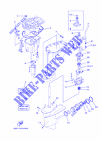 KIT DE REPARATION 3 pour Yamaha F20D Electric start, Remote Control, Power Trim & Tilt, Shaft 20