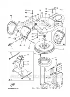 ALLUMAGE pour Yamaha F25A Electric Starter, Remote Control, Manual Tilt, Shaft 15