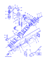 CARBURATEUR pour Yamaha F25A Electric Starter, Remote Control, Manual Tilt, Shaft 20