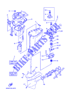 KIT DE REPARATION 3 pour Yamaha F25A Electric Starter, Remote Control, Manual Tilt, Shaft 20