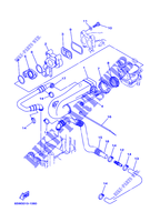 ADMISSION pour Yamaha F25A Manual Starter, Tiller Handle, Manual Tilt, Shaft 15