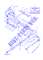 DIRECTION pour Yamaha F25A Manual Starter, Tiller Handle, Manual Tilt, Shaft 15