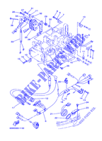 PARTIE ELECTRIQUE 2 pour Yamaha F25A Manual Starter, Tiller Handle, Manual Tilt, Shaft 15
