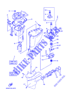 KIT DE REPARATION 3 pour Yamaha F25A Electric Starter, Remote Control, Power Trim & Tilt, Shaft 20