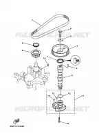 POMPE A HUILE pour Yamaha F25A Electric Starter, Tiller Handle, Manual Tilt, Shaft 20