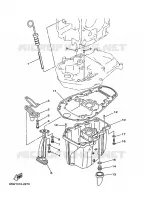 VENTILATEUR D'HUILE pour Yamaha F25A 4 Stroke de 2002