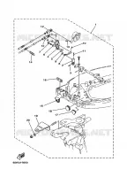 BOITIER DE COMMANDE A DISTANCE pour Yamaha F25A 4 Stroke de 1999