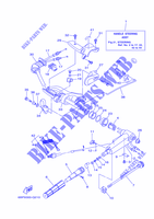 DIRECTION pour Yamaha F25D Manual Starter, Tiller Handle, Manual Tilt, Shaft 15
