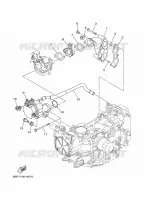 ADMISSION pour Yamaha F25D Manual Starter, Tiller Handle, Manual Tilt, Shaft 20